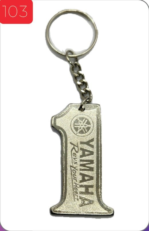 Yamaha Customize Metal Keychain