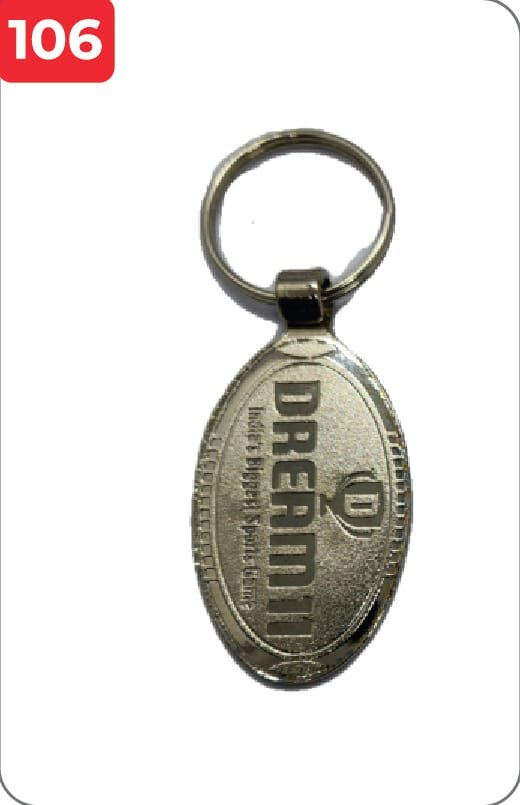 Dream 11 Customize Metal Keychain
