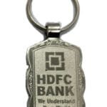Customize HDFC Bank Metal Keychain
