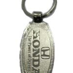 Printed Honda Metal Keychain