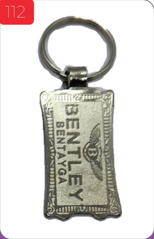 Bentley Customize Metal Keychain