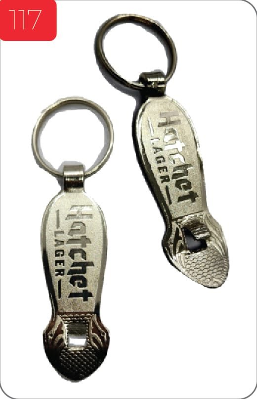 Customize Hatchet Metal Keychain