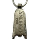 American Pride Customize Metal Keychain