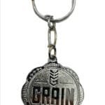 Customize Grain Metal Keychain