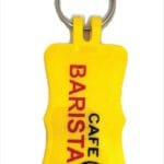 Customize Barista ABS Keychain