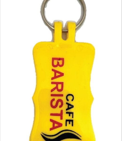 Customize Barista ABS Keychain