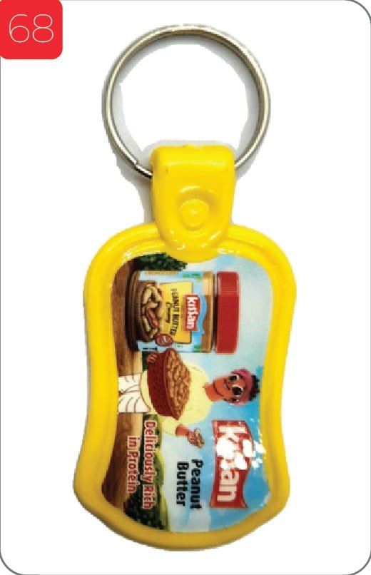 Customized Keychain-68 Customize Kissan Photo Keychain