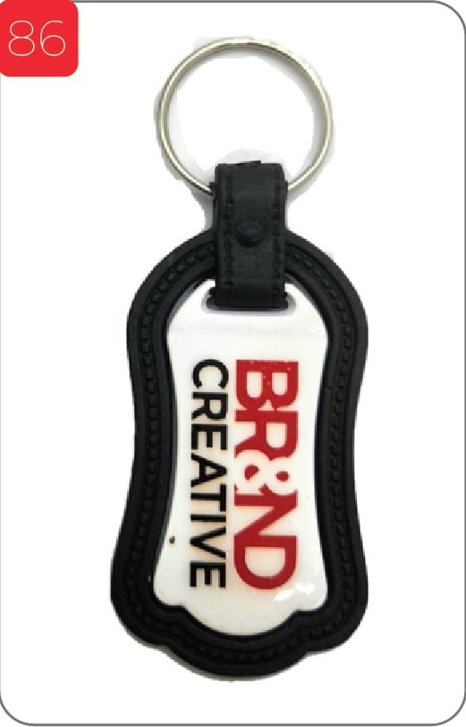 Printed Brand Creative Customize Keychain