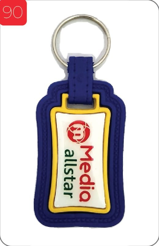 Customize Media Allstar Printed Keychain