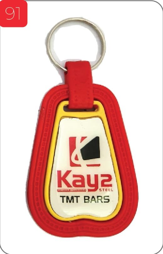 Kay2 Steel Customize Printed Keychain