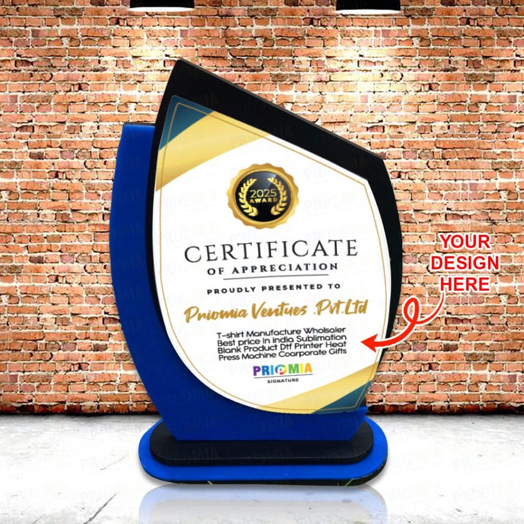 Printed Customize Trophy